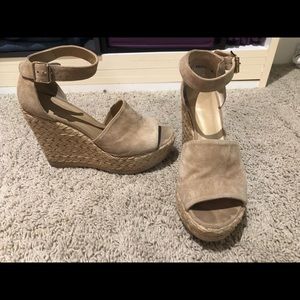 Stuart Weitzman espadrille wedges SIZE 8.5